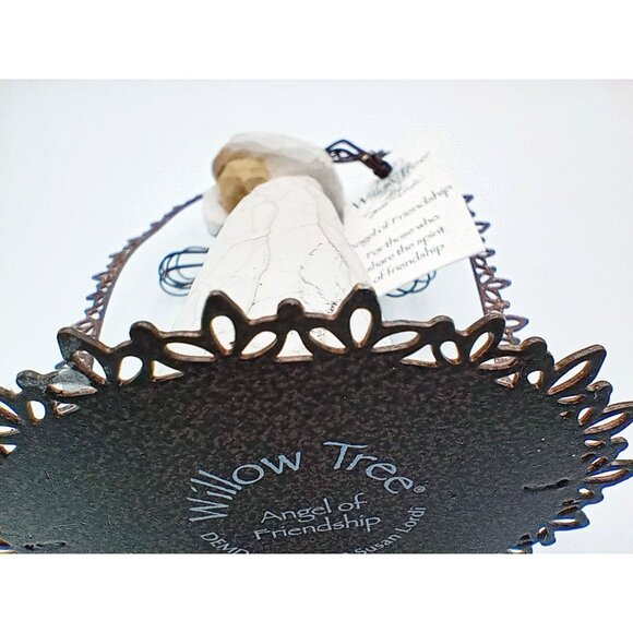 Angel of Friendship Willow Tree Demdaco 2010 Susan Lordi 5" Pet Lovers Comfort - Picture 13 of 14